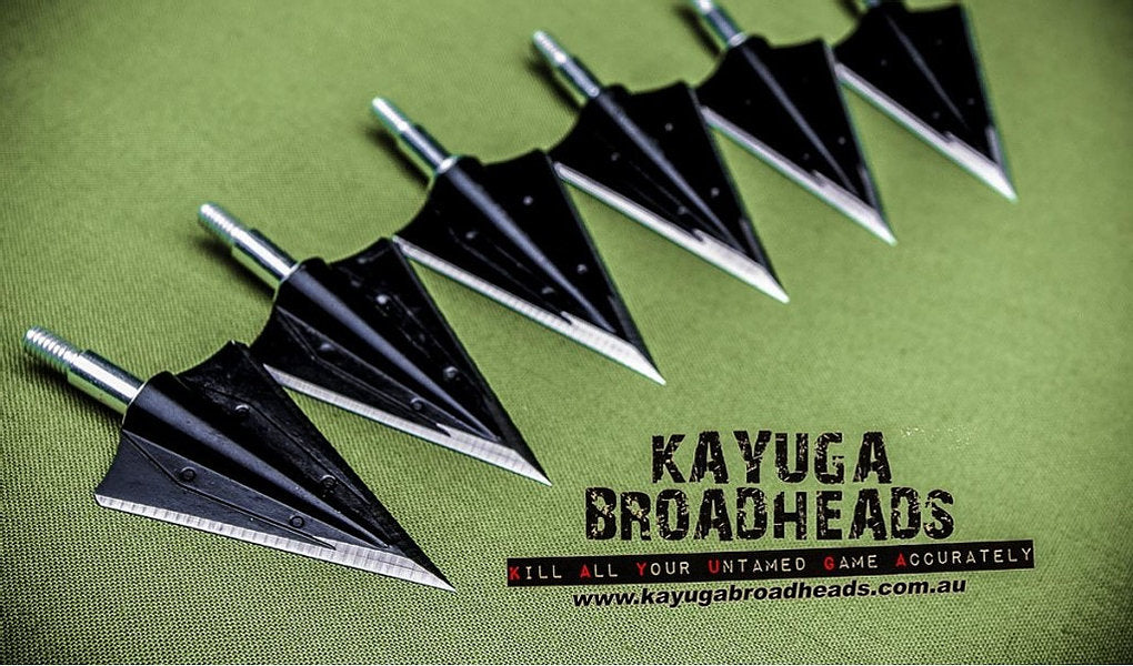 Kayuga Broadhead Old School Double Bevel Sherwood Archery Supplies