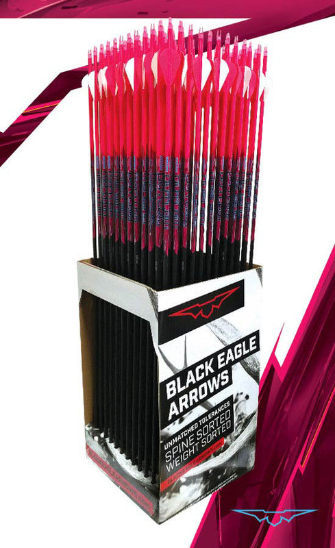 Black Eagle Outlaw Crested Single arrows