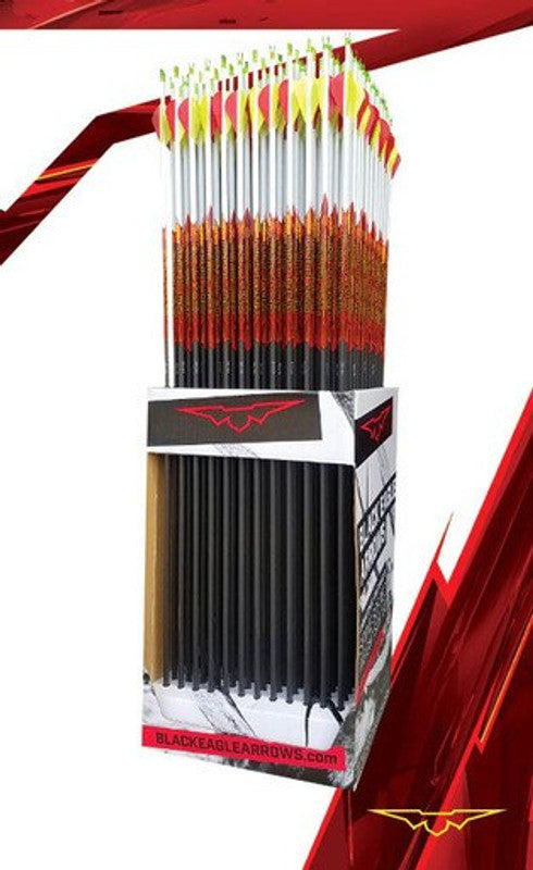 Black Eagle Outlaw Crested Single arrows