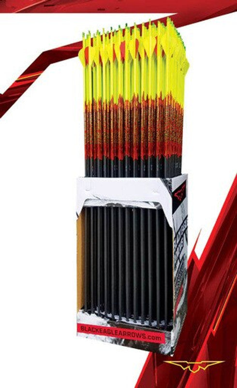 Black Eagle Outlaw Crested Single arrows