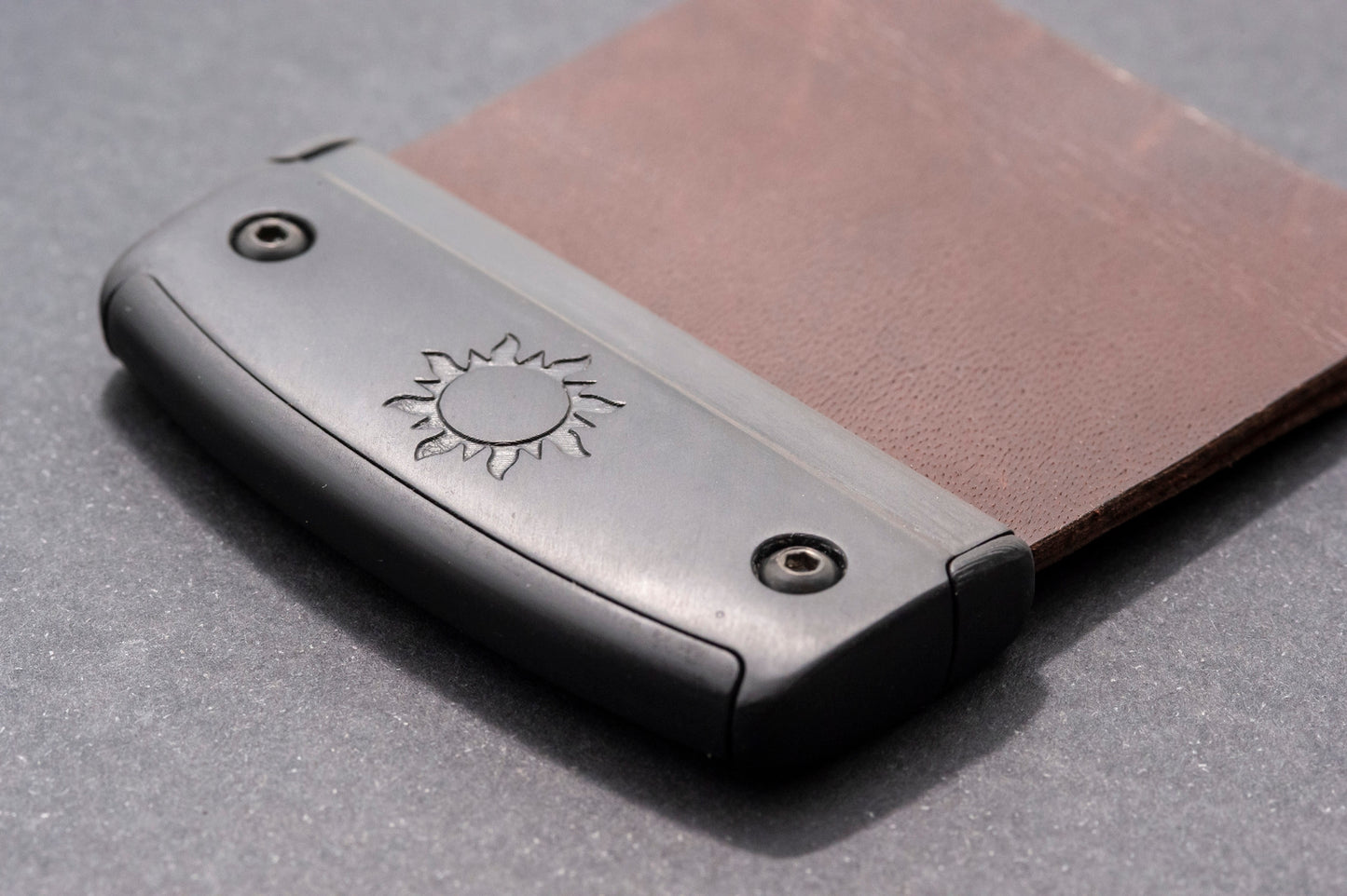 Fairweather Tab Plates and leather set