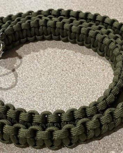 Para cord Binocular sling green