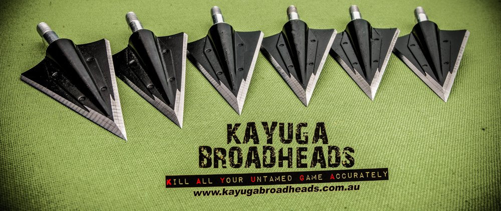 Kayuga Broadhead Old School Double Bevel