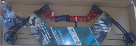 SPOT ON HAWK 15-45# 25.5-31" COMPOUND BOW KIT RH