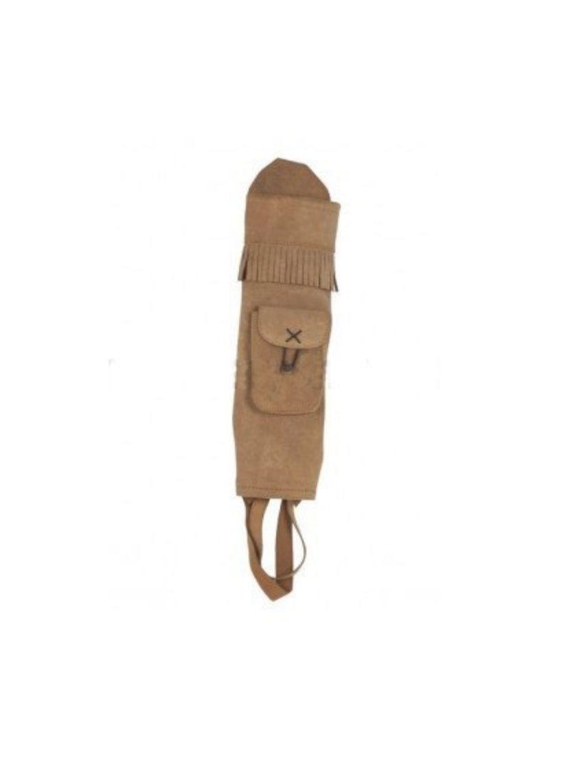 White Feather Back Quiver Water Brown