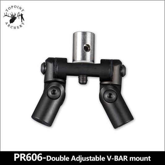 Topoint double adjustable v-bar mount