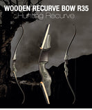 Wooden Recurve Bow R35