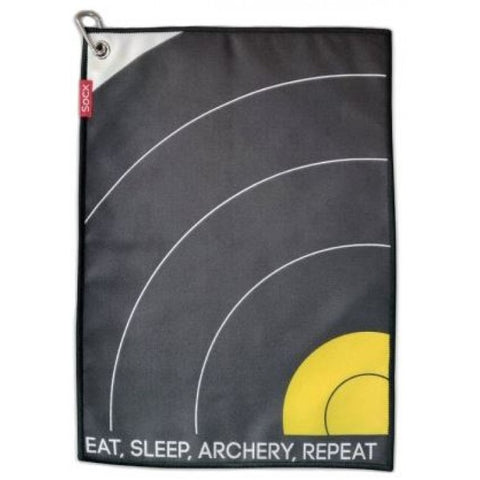 Towel Eat Sleep Archery Repeat Field